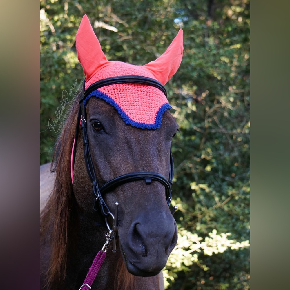 Padded Ponies Horse Fly Bonnet